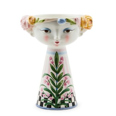 Rosy Meadow Short Lady Vase mackenzie-childs Panama 0