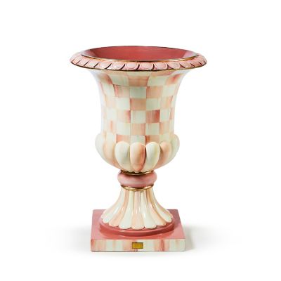 Rosy Check Pedestal Urn mackenzie-childs Panama 0