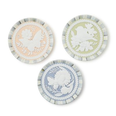 Cameo Resin Trinket Trays, Set of 3 mackenzie-childs Panama 0