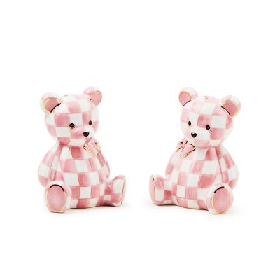 Rosy Bear Salt & Pepper Set mackenzie-childs Panama 0