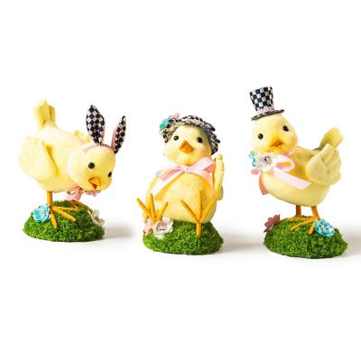 Spring Fling Chicks, Set of 3 mackenzie-childs Panama 0