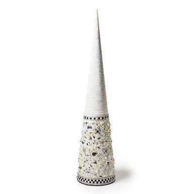 Crystal Palace Large Beaded Cone Tree mackenzie-childs Panama 0