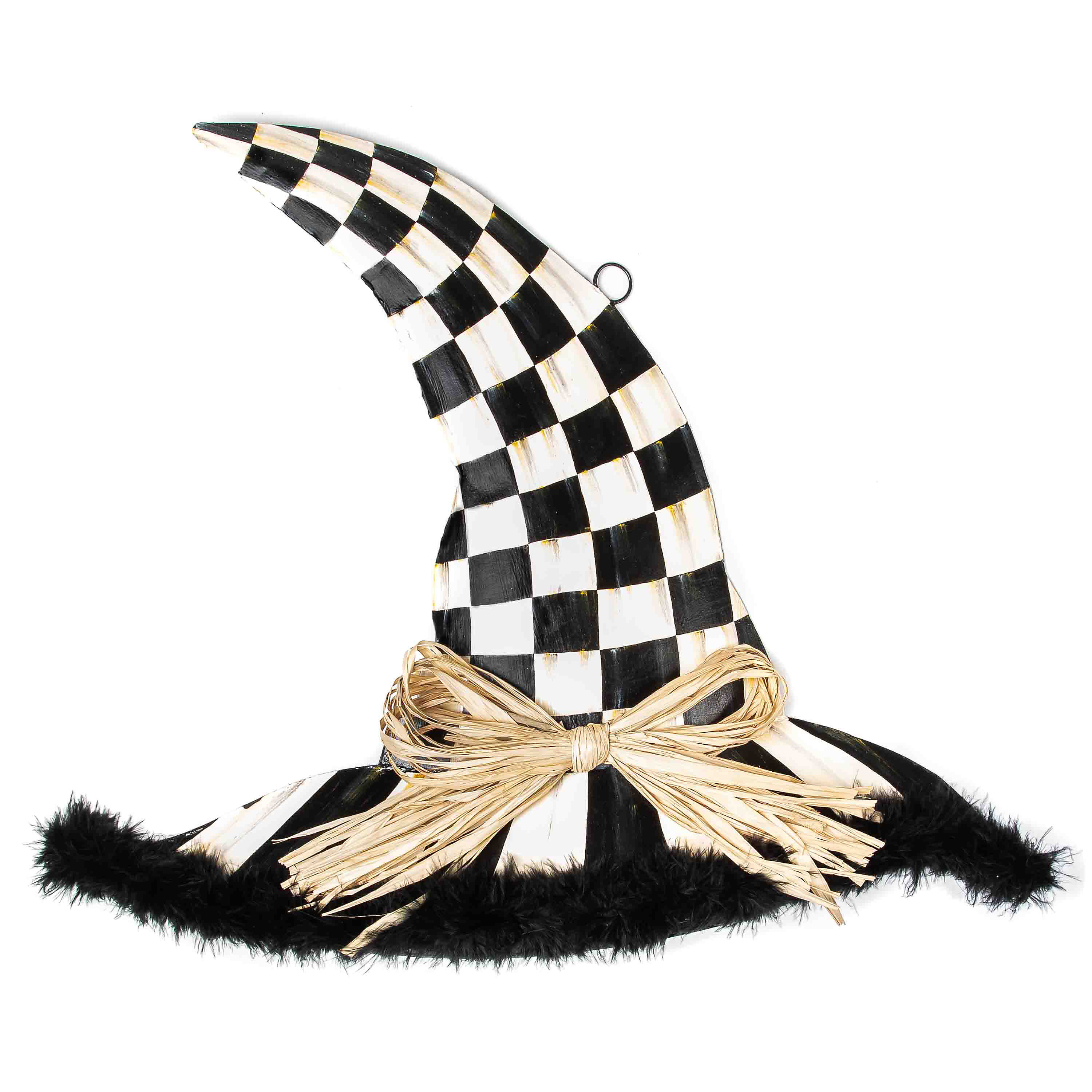 Courtly Check Witch's Hat Wall Decor mackenzie-childs Panama 0