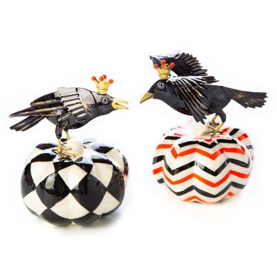 CROWNED CROW PUMPKINS