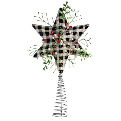 Mistletoe Star Capiz Tree Topper mackenzie-childs Panama 0