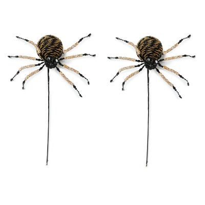 Gold Beaded Large Spider Picks, Set of 2 mackenzie-childs Panama 0