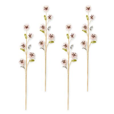 Pink Beaded Flower Spray Stems, Set of 4 mackenzie-childs Panama 0