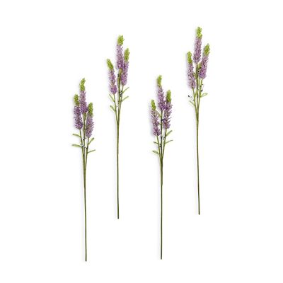 Lavender Beaded Flower Stem, Set of 4 mackenzie-childs Panama 0