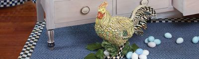 Mackenzie Childs Rooster Figurine