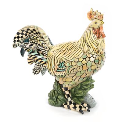 Rooster Figurine mackenzie-childs Panama 0