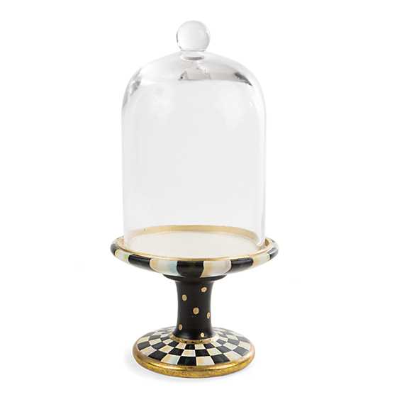 Courtly Check Pedestal with Cloche image one