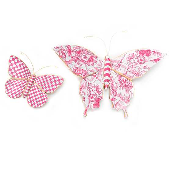 Butterfly Duo - Pink image one