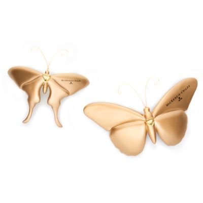 MacKenzie-Childs  Courtly Check Butterfly Duo Wall Decor