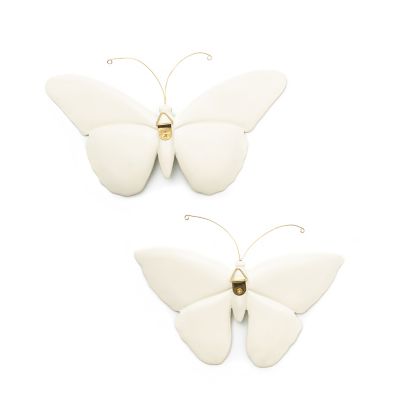 MacKenzie-Childs  Courtly Check Butterfly Duo Wall Decor