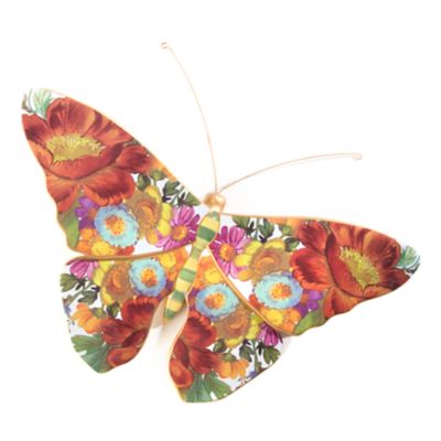 Flower Market Butterfly Wall Decor mackenzie-childs Panama 0