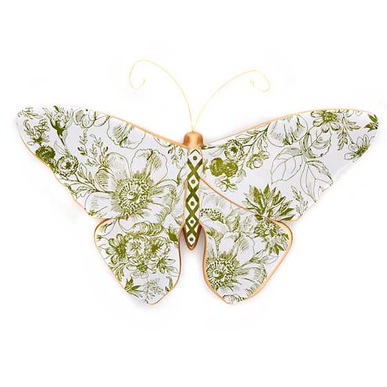 Toile Butterfly - Green image two