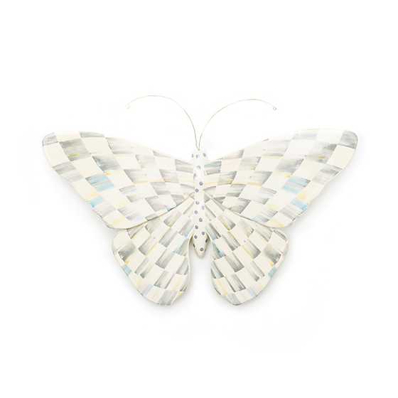 Sterling Check Butterfly Wall Decor image two