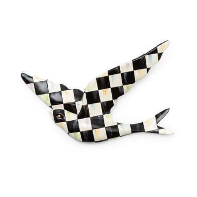 Courtly Check Swallowtail Wall Decor