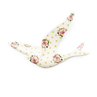 Wildflowers Swallowtail Wall Decor - Green mackenzie-childs Panama 0