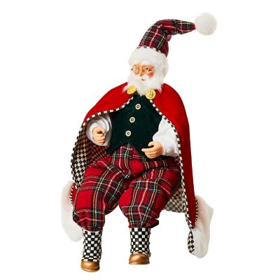 Scottish Sitting Santa mackenzie-childs Panama 0