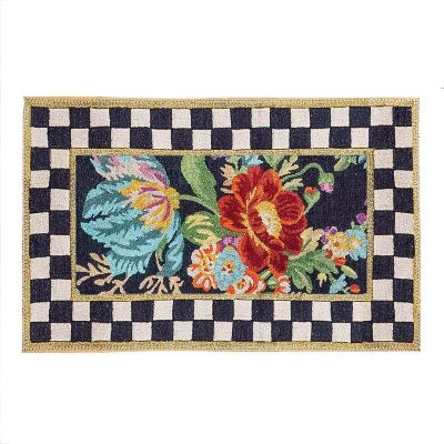 Flower Market 2' x 3' Washable Rug mackenzie-childs Panama 0