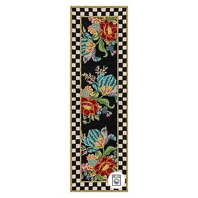 Flower Market Washable Rug - 2'6" x 8' image two