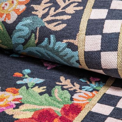 Flower Market 2'6" x 8' Washable Runner Image 4