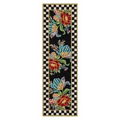 Flower Market 2'6" x 8' Washable Runner