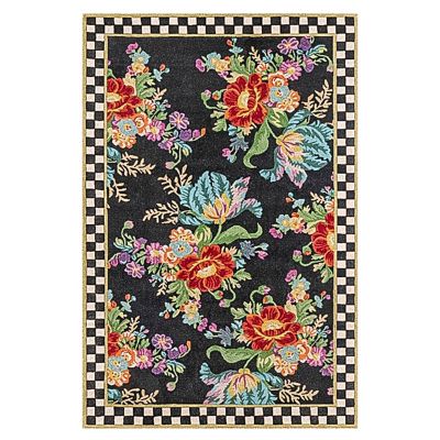 Flower Market 8' x 10' Washable Rug mackenzie-childs Panama 0