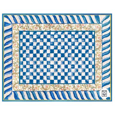 Truly Royal Check Washable Rug - 8' x 10' image two