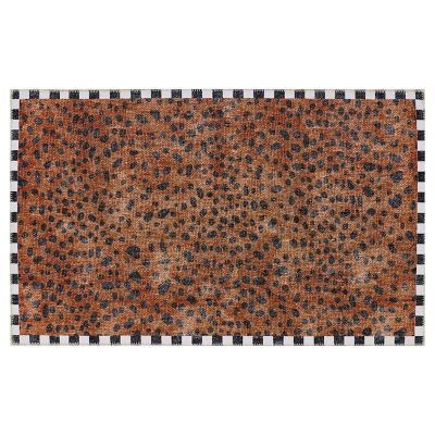 Cheetah 3' x 5' Washable Rug mackenzie-childs Panama 0