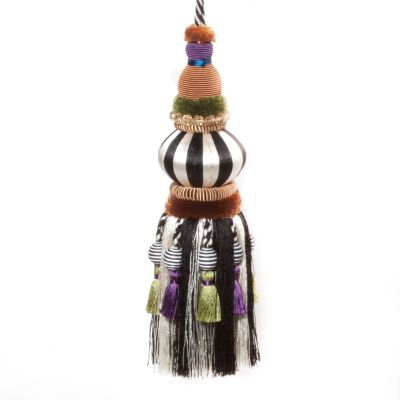 Black & White Bibelot Tassel