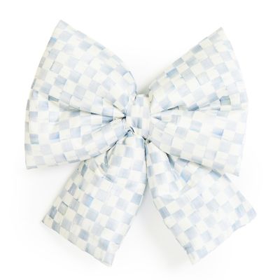 Sterling Check Medium Bow mackenzie-childs Panama 0