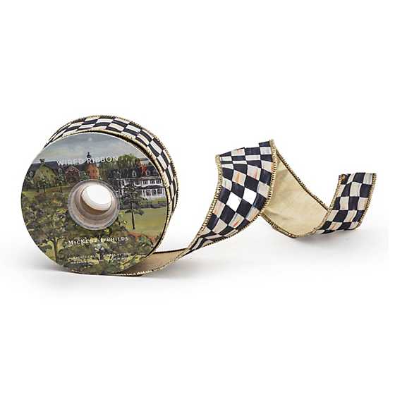 Courtly Check 2" Ribbon image two