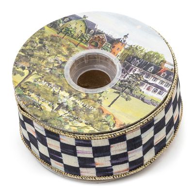 Courtly Check 2" Ribbon image ten