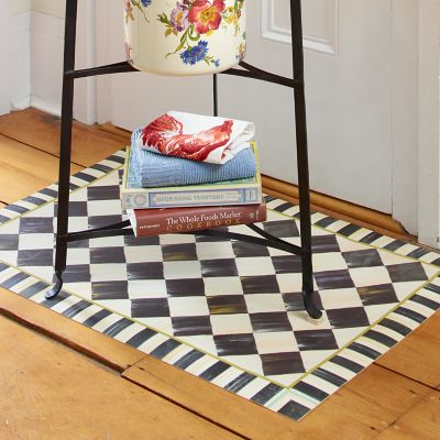 MacKenzie-Childs  Courtly Check Entrance Mat