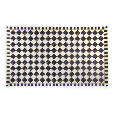 Courtly Check Floor Mat - 3' x 5' mackenzie-childs Panama 0