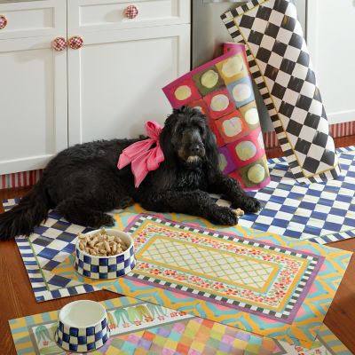 MacKenzie-Childs  Courtly Check Floor Mat - 2' x 3