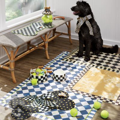 MacKenzie-Childs Royal Check Floor Mat - 3' x 5