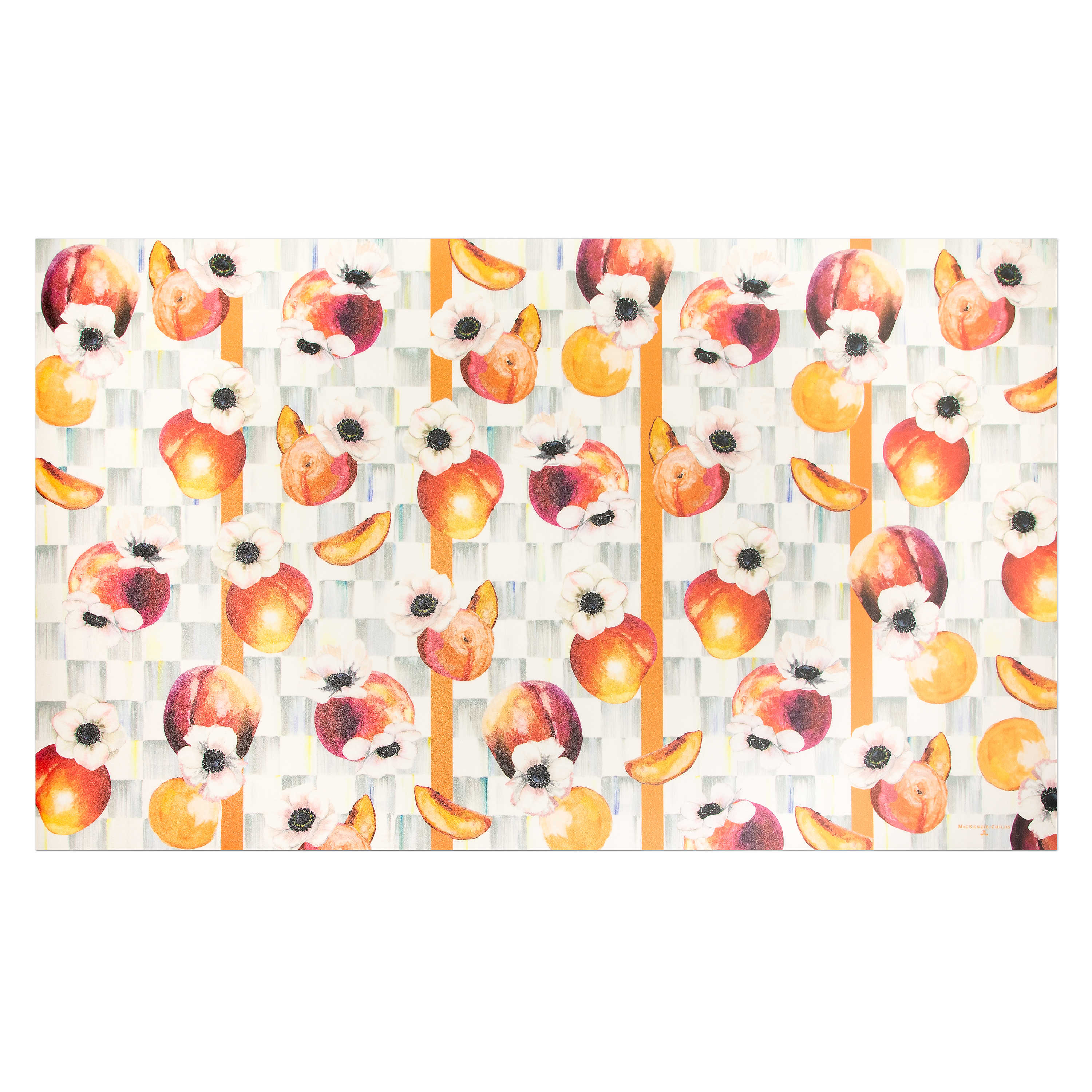 Peaches & Anemones Floor Mat - 3' x 5' mackenzie-childs Panama 0
