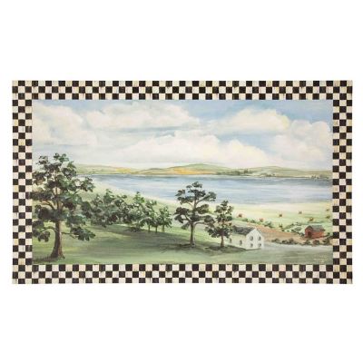 MacKenzie-Childs Royal Check Floor Mat - 3' x 5