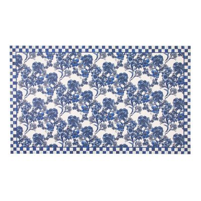 English Garden Floor Mat - Royal - 3' x 5'