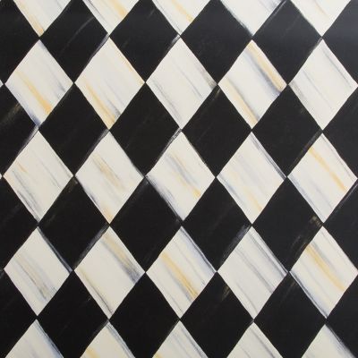 Courtly Harlequin Wallpaper