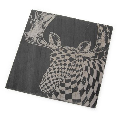 Moose Slate Serving Board mackenzie-childs Panama 0