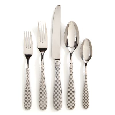 Check Flatware 5-Piece Place Setting