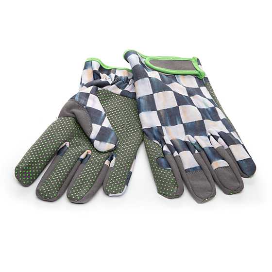 Courtly Check Garden Gloves - Large image one