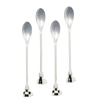 Courtly Espresso Spoons, Set of 4 mackenzie-childs Panama 0