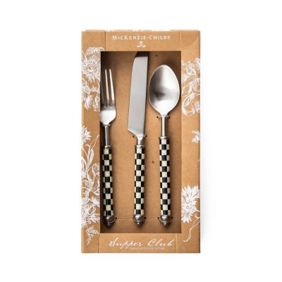 MacKenzie-Childs  Courtly Check Supper Club Ice Cream Scoop