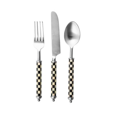 MacKenzie-Childs  Courtly Check Utensil Set