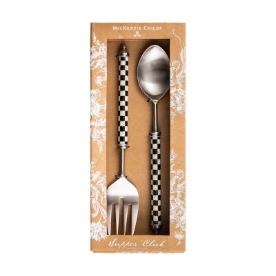 MacKenzie-Childs  Courtly Check Utensil Set